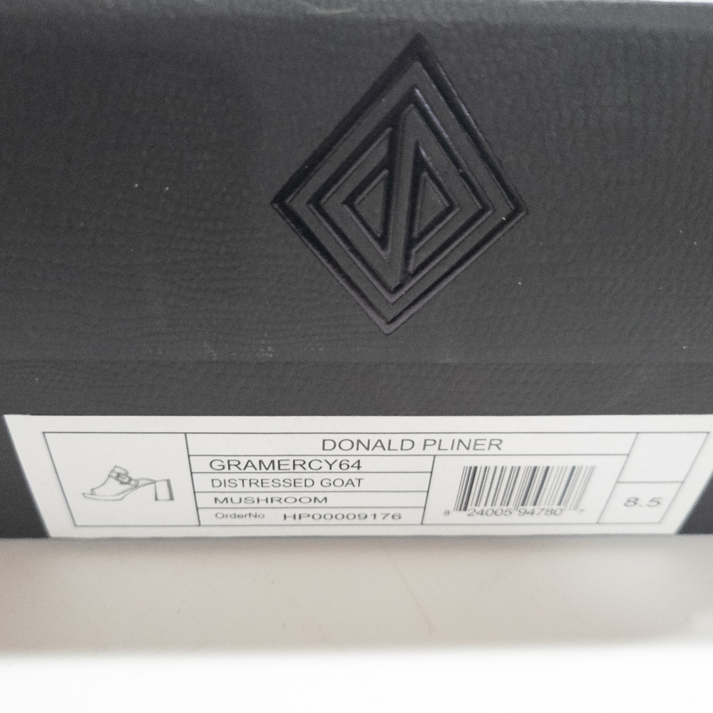 Donald J. Piner Gramercy Open Toe Platform Mule Mushroom -8.5 - Picture 11 of 11